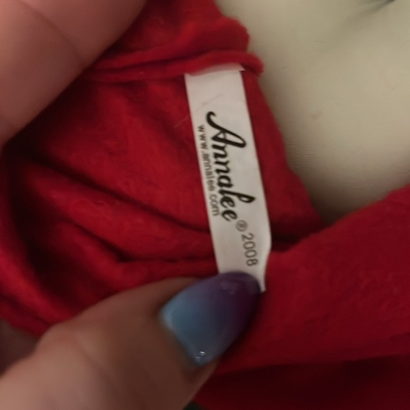 Annalee Mrs. Santa Baking Gingerbread Cookbook 13” Christmas Holiday - Picture 10 of 11